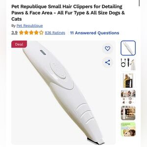 Pet Republique Hair Clippers for Detailing
